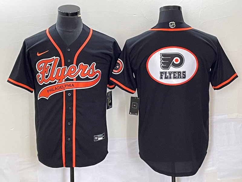 Men Philadelphia Flyers adidas  black blank NHL  jerseys style 3->los angeles lakers->NBA Jersey